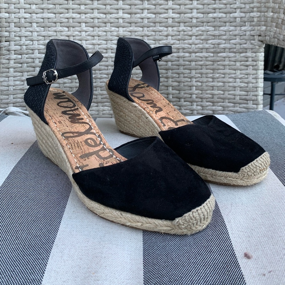 Sam Edelman Payton Suede Wedge Espadrilles